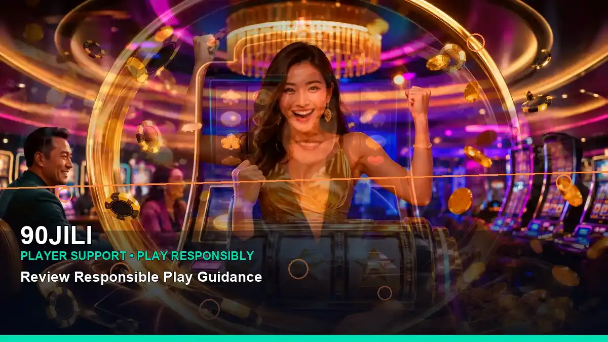 90JILI mobile casino rewards and responsible play information for Philippine users